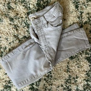 Eva Mendes Gray skinny jeans